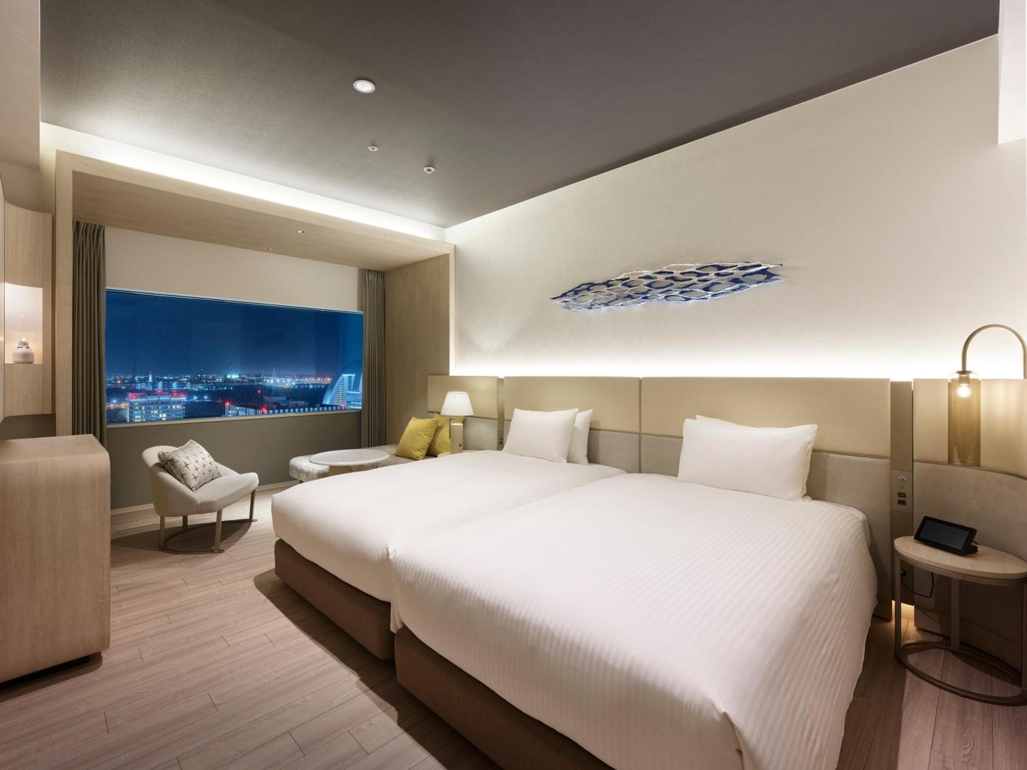 Mitsui Garden Hotel Yokohama Minatomirai Premier Bagian luar foto Deluxe Room