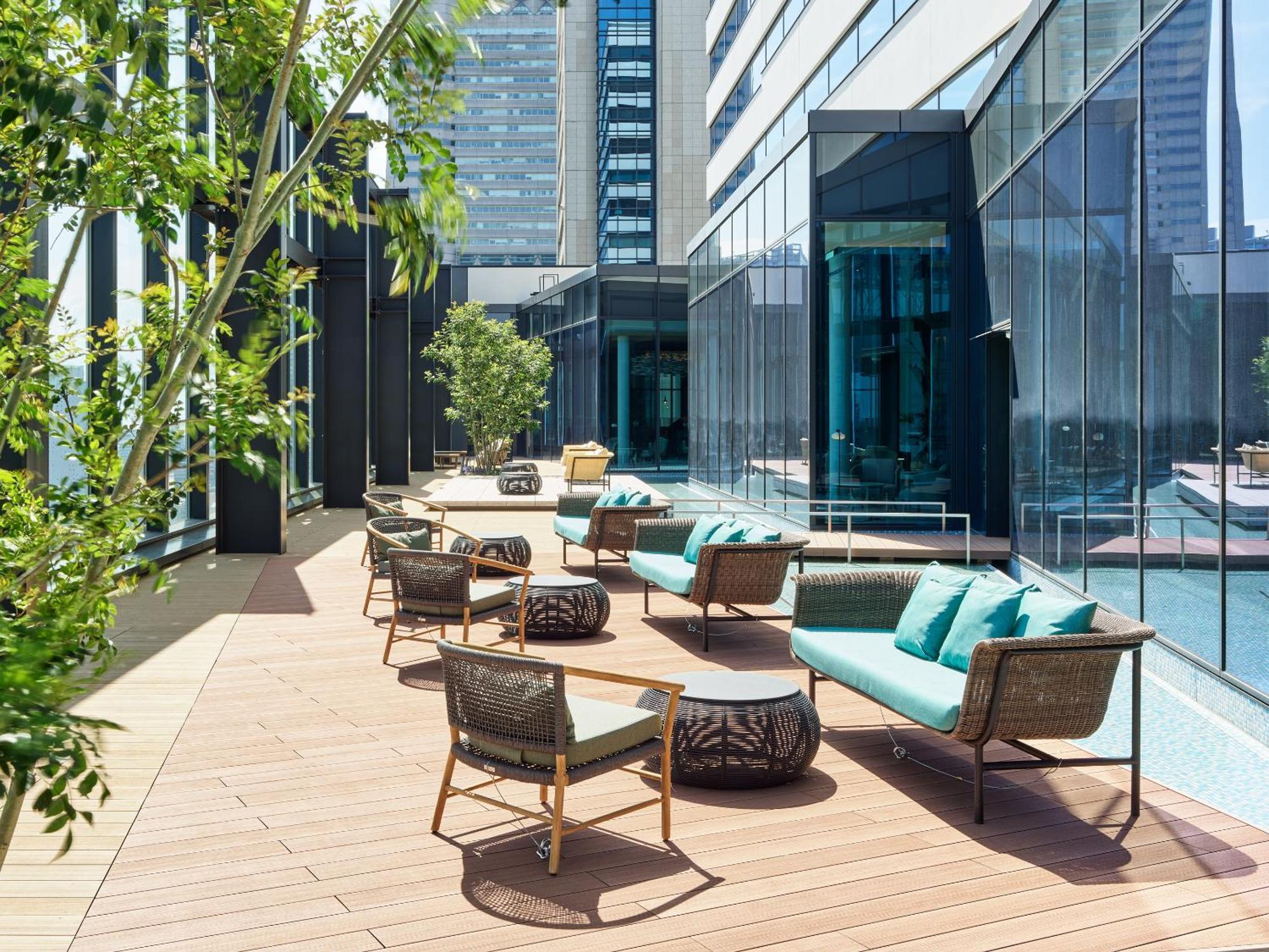 Mitsui Garden Hotel Yokohama Minatomirai Premier Bagian luar foto The Terrace